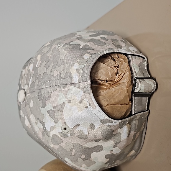 Nike × Streetwear RARE Nike Desert Camo Yellow Light Brown Adjustable Hat - Picture 8 of 12